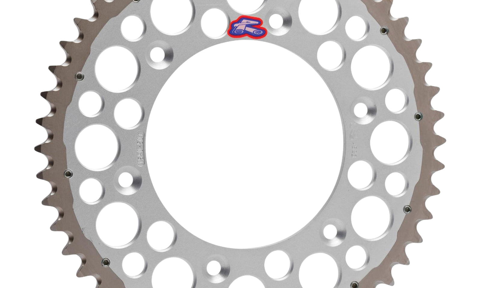 Renthal Sprocket Twinring Silver 48T Bi-metal Grooved