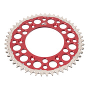 Renthal Sprocket Twinring Red 49T Bi-Metal Grooved