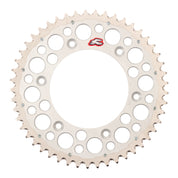 Renthal Sprocket Twinring Silver 49T Bi-Metal Grooved