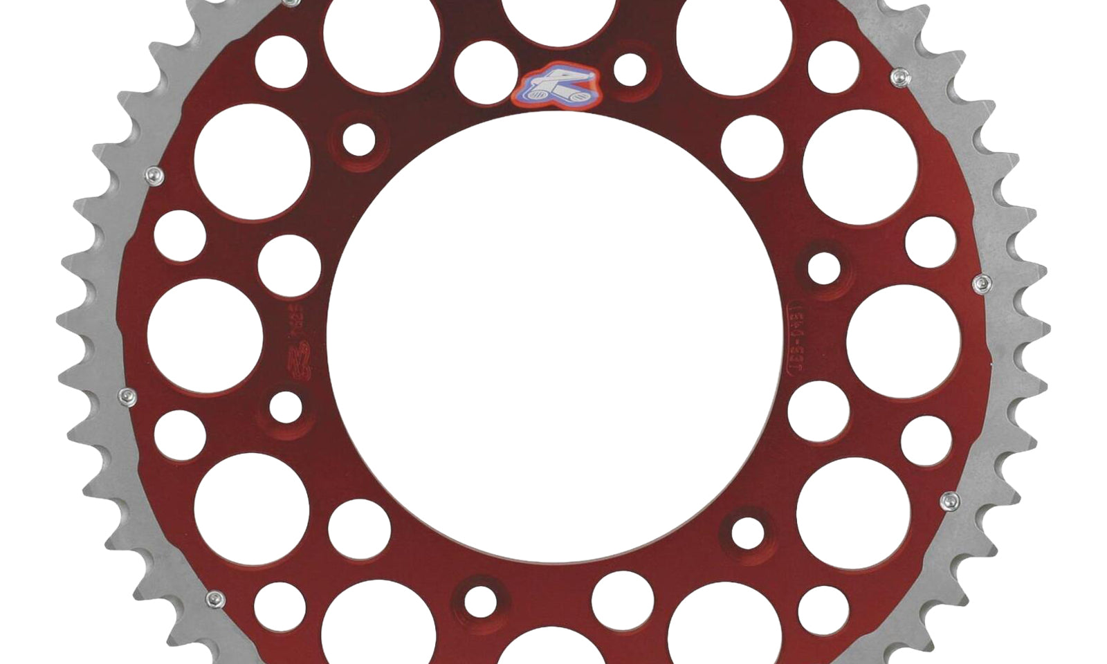 Renthal Sprocket Twinring Red 50T Bi-metal Grooved