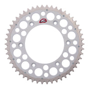 Renthal Sprocket Twinring Silver 50T Bi-metal Grooved