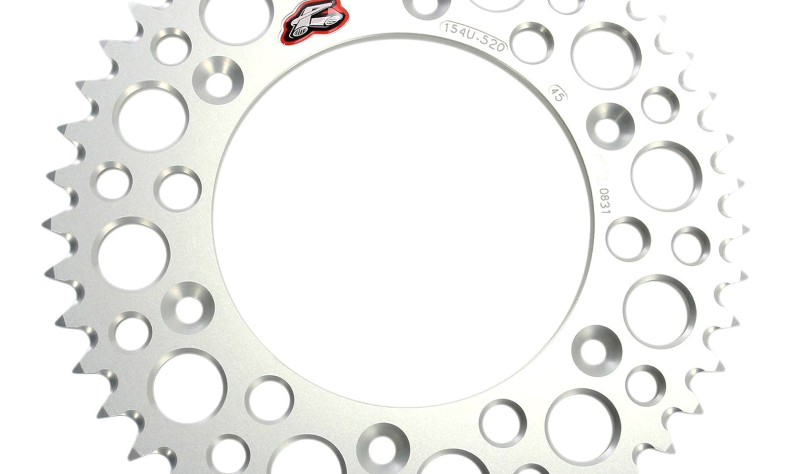 Renthal Rear Sprocket Grooved - Silver [Honda]