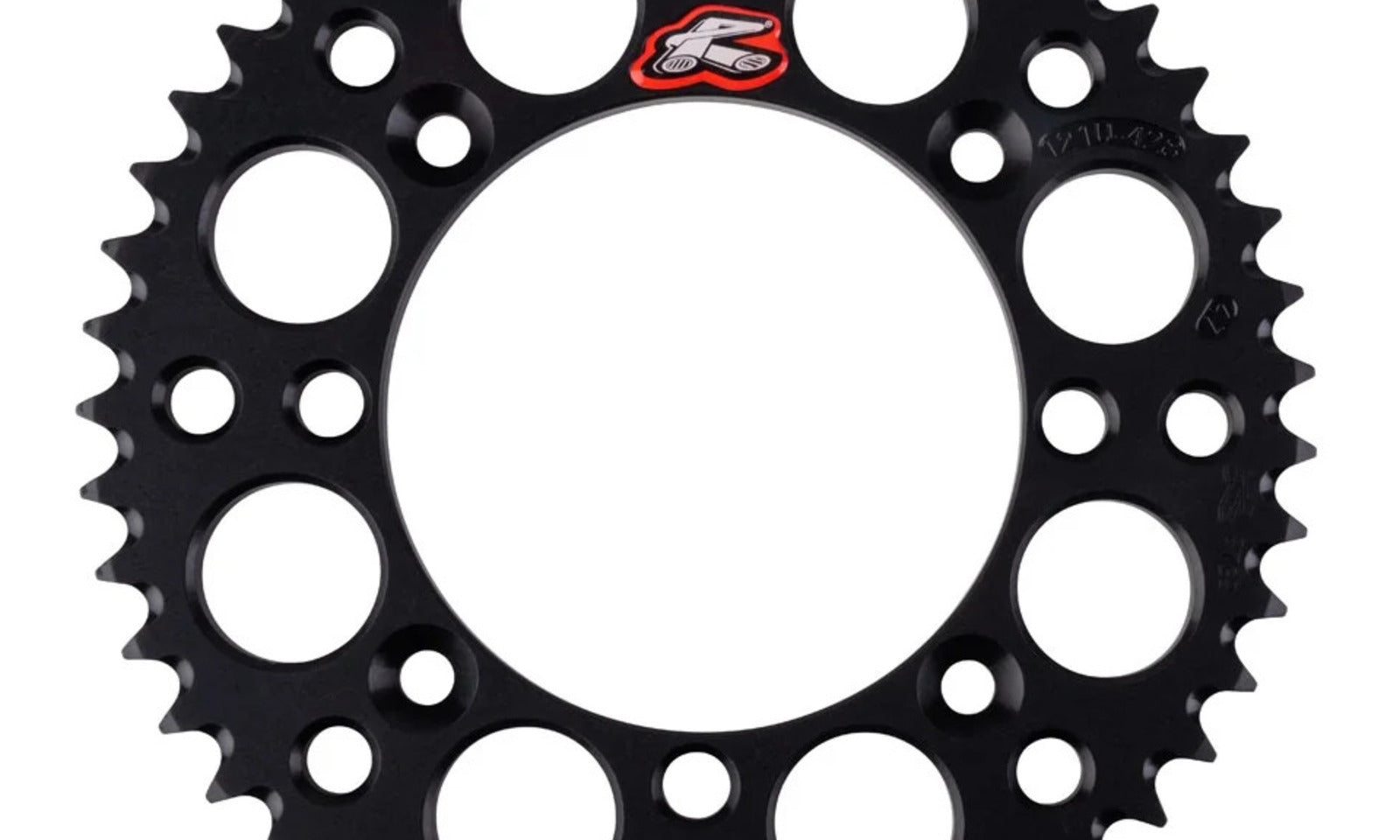Renthal Sprocket Rear Black 47T Alloy 7075 T6 Grooved Honda