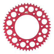 Renthal Sprocket Rear Red 48T Alloy 7075 T6 Grooved