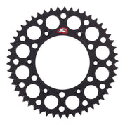 Renthal Sprocket Rear Black 50T Alloy 7075 T6 Grooved