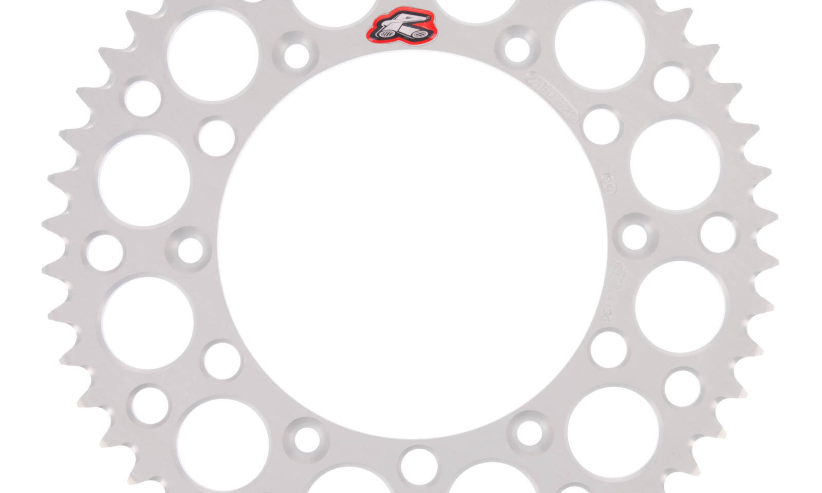 Renthal Sprocket Rear Silver 50T Alloy 7075 T6 Grooved GasGas