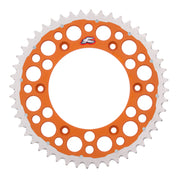 Renthal Sprocket Twinring Orange 48T Bi-metal Grooved