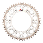 Renthal Sprocket Twinring Silver 48T Bi-Metal Grooved