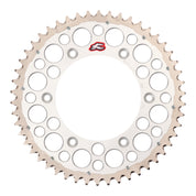 Renthal Sprocket Twinring Silver 50T Bi-Metal Grooved