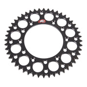 Renthal Sprocket Rear Black 48T Alloy 7075 T6 Grooved