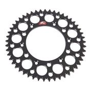 Renthal Sprocket Rear Black 49T Alloy 7075 T6 Grooved