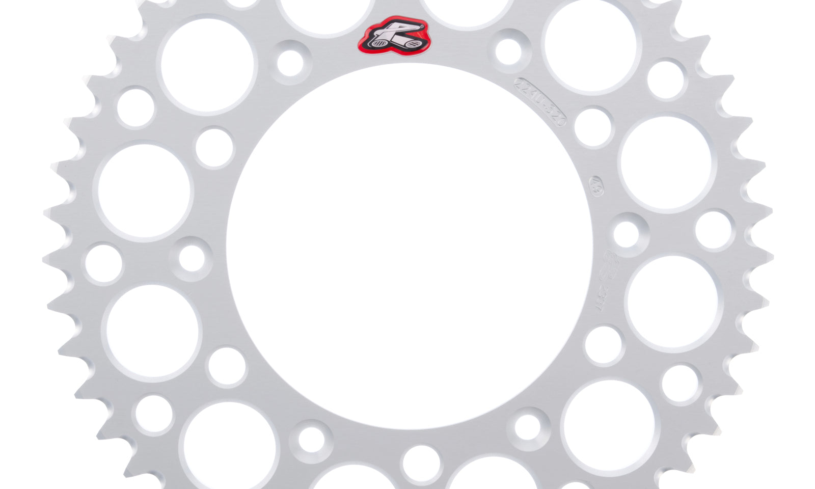Renthal Sprocket Rear Silver 49T Alloy 7075 T6 Grooved KTM
