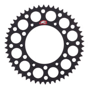 Renthal Sprocket Rear Black 50T Alloy 7075 T6 Grooved