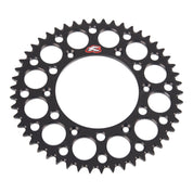 Renthal Sprocket Rear Black 50T Alloy 7075 T6 Grooved