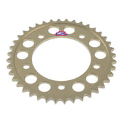 Renthal Rear Sprocket T6 Grooved 7075 Alloy - Silver [Honda]