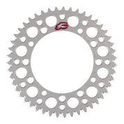 Renthal Sprocket Rear Silver 47T Alloy 7075 T6 Grooved