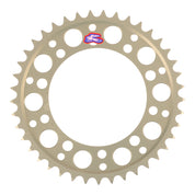 Renthal Sprocket Rear Silver 41T Alloy 7075 T6 Grooved Suzuki