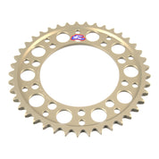 Renthal Sprocket Rear Silver 41T Alloy 7075 T6 Grooved Suzuki