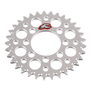 Renthal Sprocket Rear Silver 33T Alloy 7075 T6 Grooved