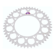 Renthal Sprocket Rear Silver 48T Alloy 7075 T6 Grooved