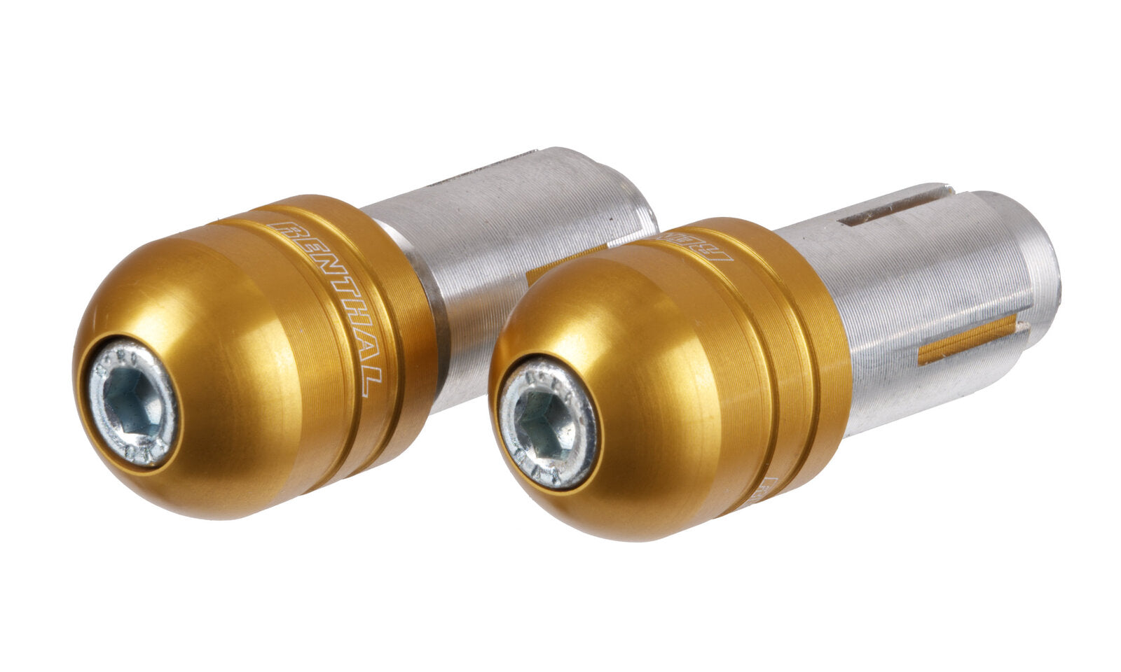 Renthal Handlebar End Plugs - Gold (Set)