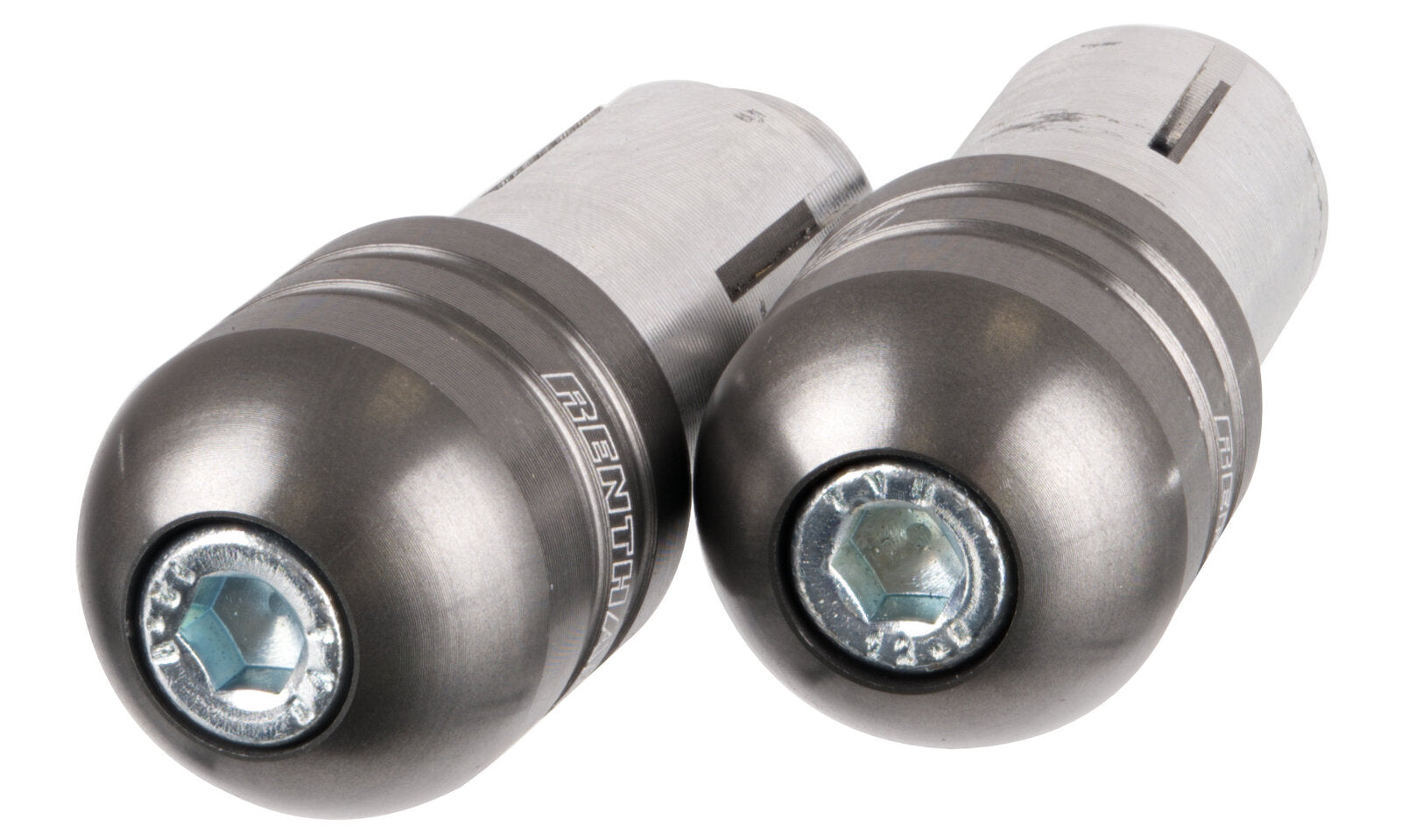 Renthal Handlebar End Plugs - Grey (Set)