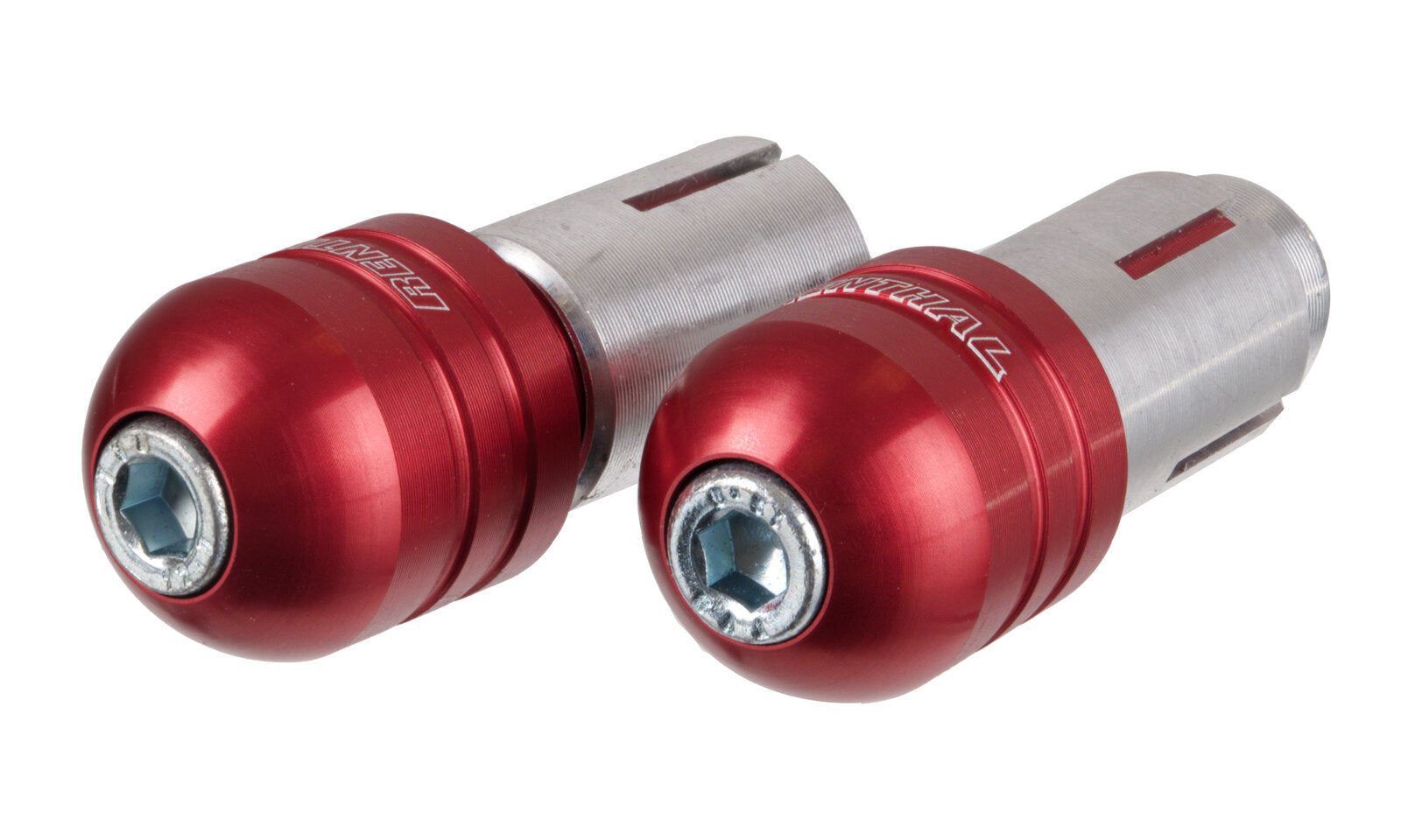 Renthal Handlebar End Plugs - Red (Set)