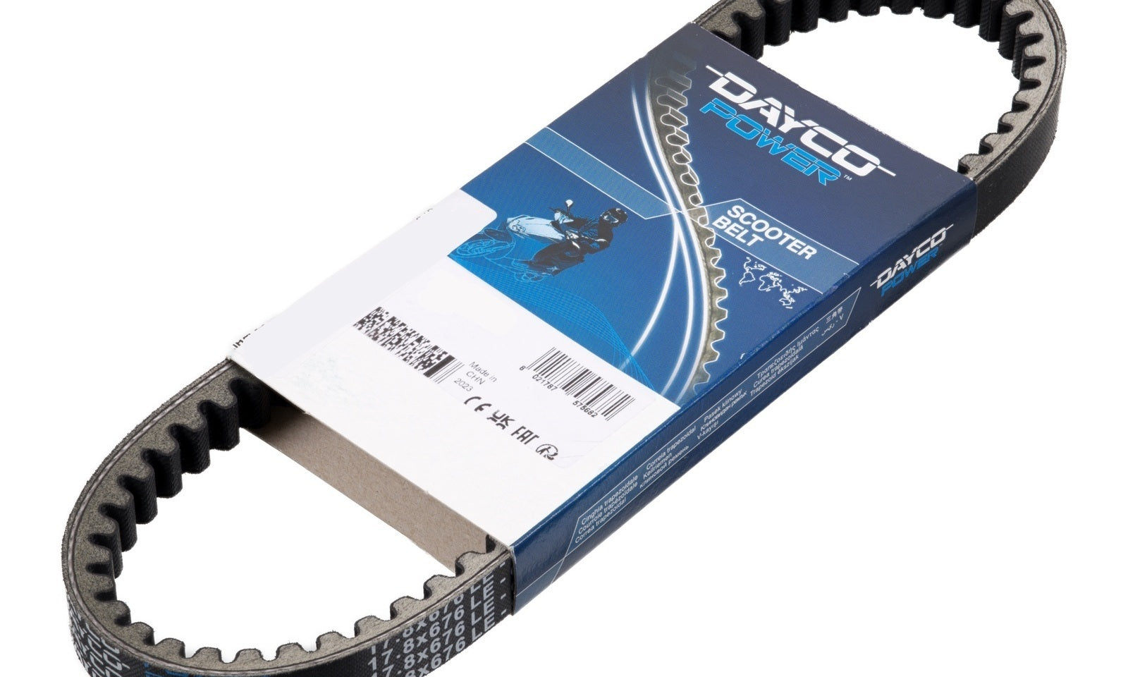 DAYCO SCOOTER CVT DRIVE BELT 18.0 x 743