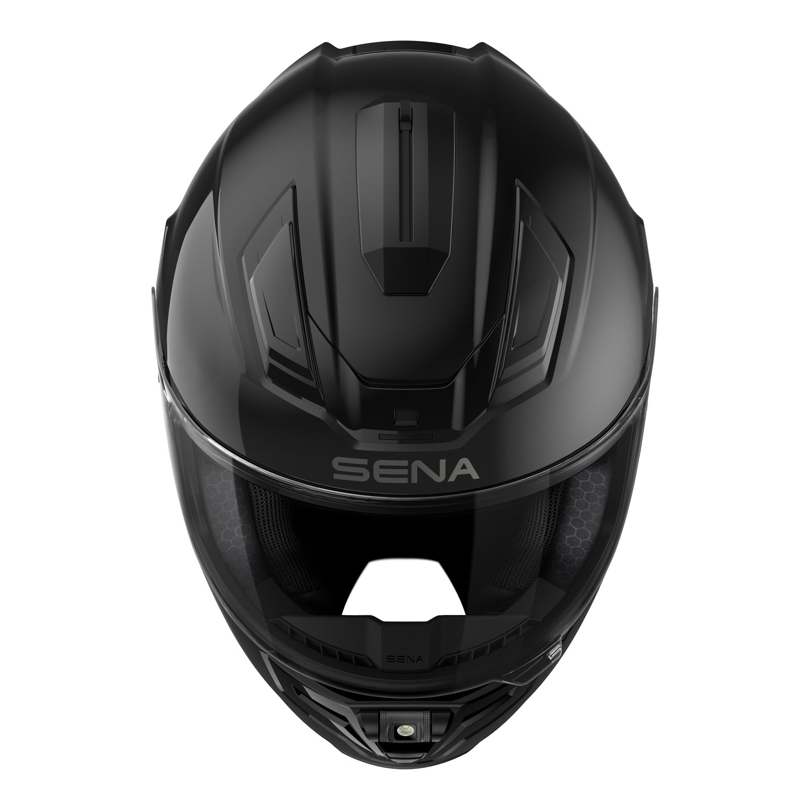 Sena Phantom ANC Smart Helmet with Mesh Comms - Gloss Black