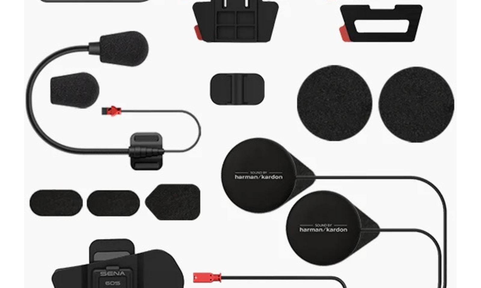 Sena 60S Helmet Clamp Kit with Universal Microphone Kit