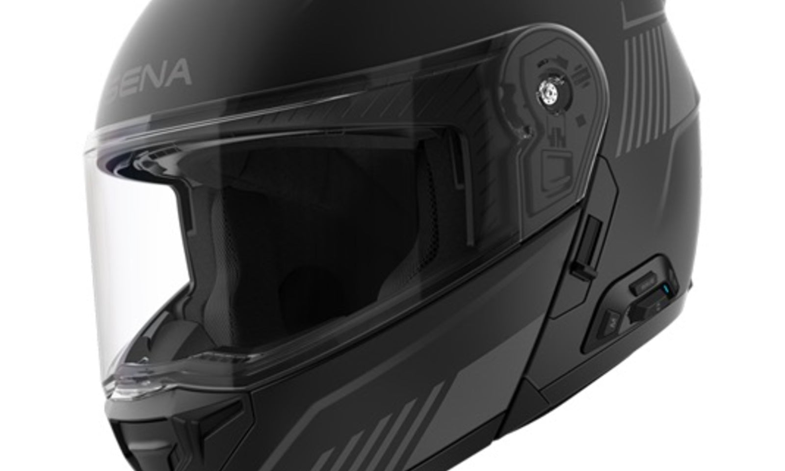 Sena Specter Smart Modular Touring Helmet - Matte Black