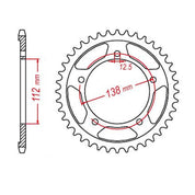 Sprocket Kit Honda CB500F/X/CBR500R - 520XRE 15/41