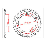 Sprocket Kit Honda CB1000R Predator '08-'11 (economy) - 530XRE 16/44