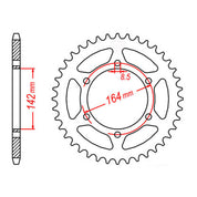 Sprocket Kit Hyosung GT250 /GT250R (9mm front) - 520XRE 14/46