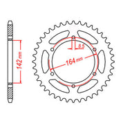 Sprocket Kit Hyosung GT650 /GT650R - 525XRE 15/44