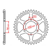 Sprocket Kit Suzuki GSXR750 '90/'91 - 530XRE 6 bolt 15/43