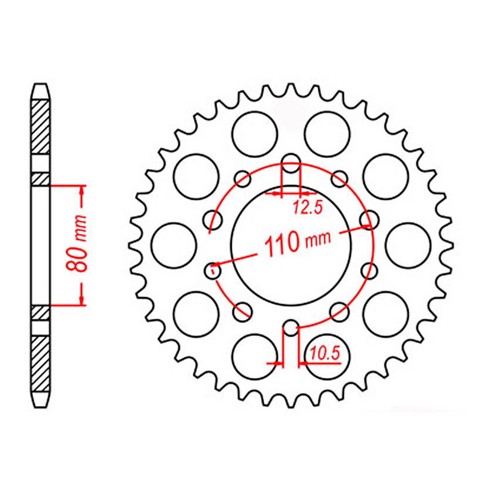 Sprocket Kit Triumph Tiger 900 18/48