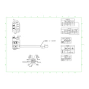 WHITES SWITCH BLOCK TURN/HEADLIGHT/ HORN/KILL (45.5mm)