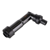 Whites Spark Plug Cap (Replaces XD05F) Long Right Angle - Black