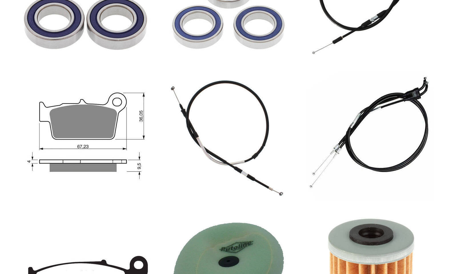 Offroad Refurb Kit - Kawasaki KX250F '06-'08