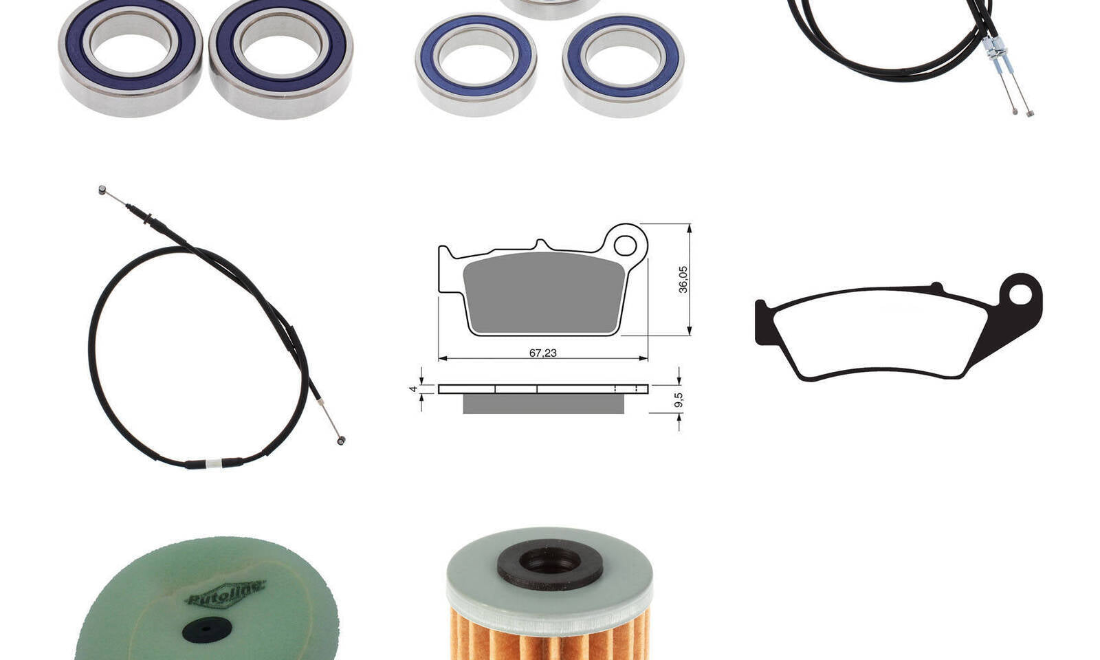 Offroad Refurb Kit - Kawasaki KX250F '13-'16