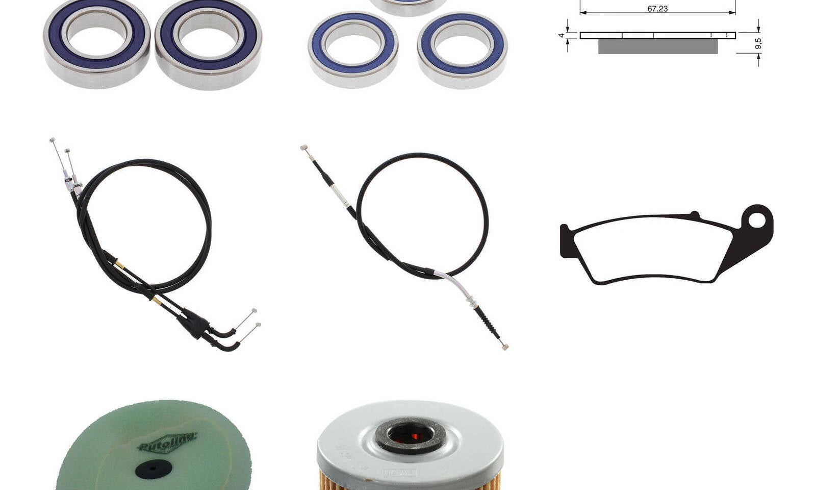 Offroad Refurb Kit - Kawasaki KX450F '09-'12