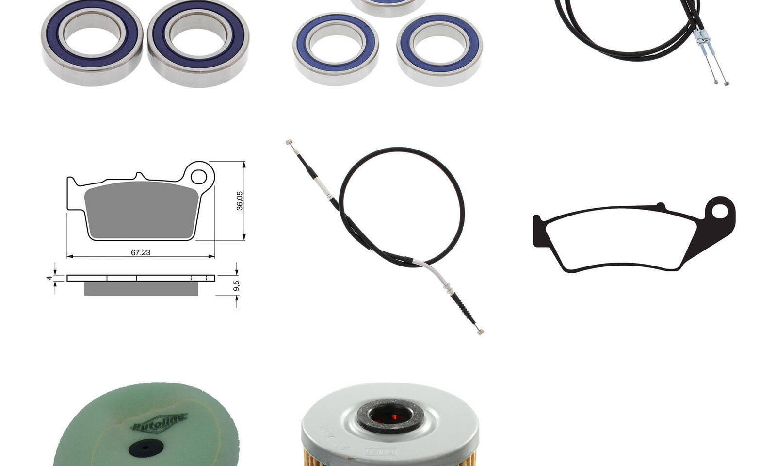 Offroad Refurb Kit - Kawasaki KX450F '13-'15