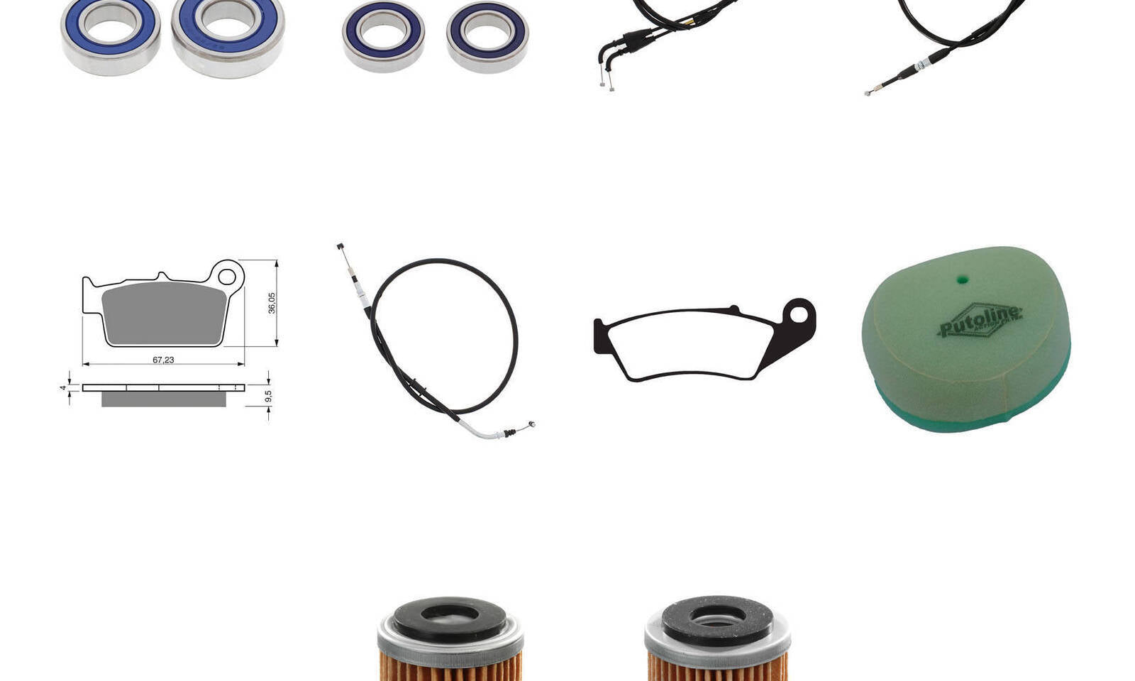 Offroad Refurb Kit - Yamaha WR450F '07-'11