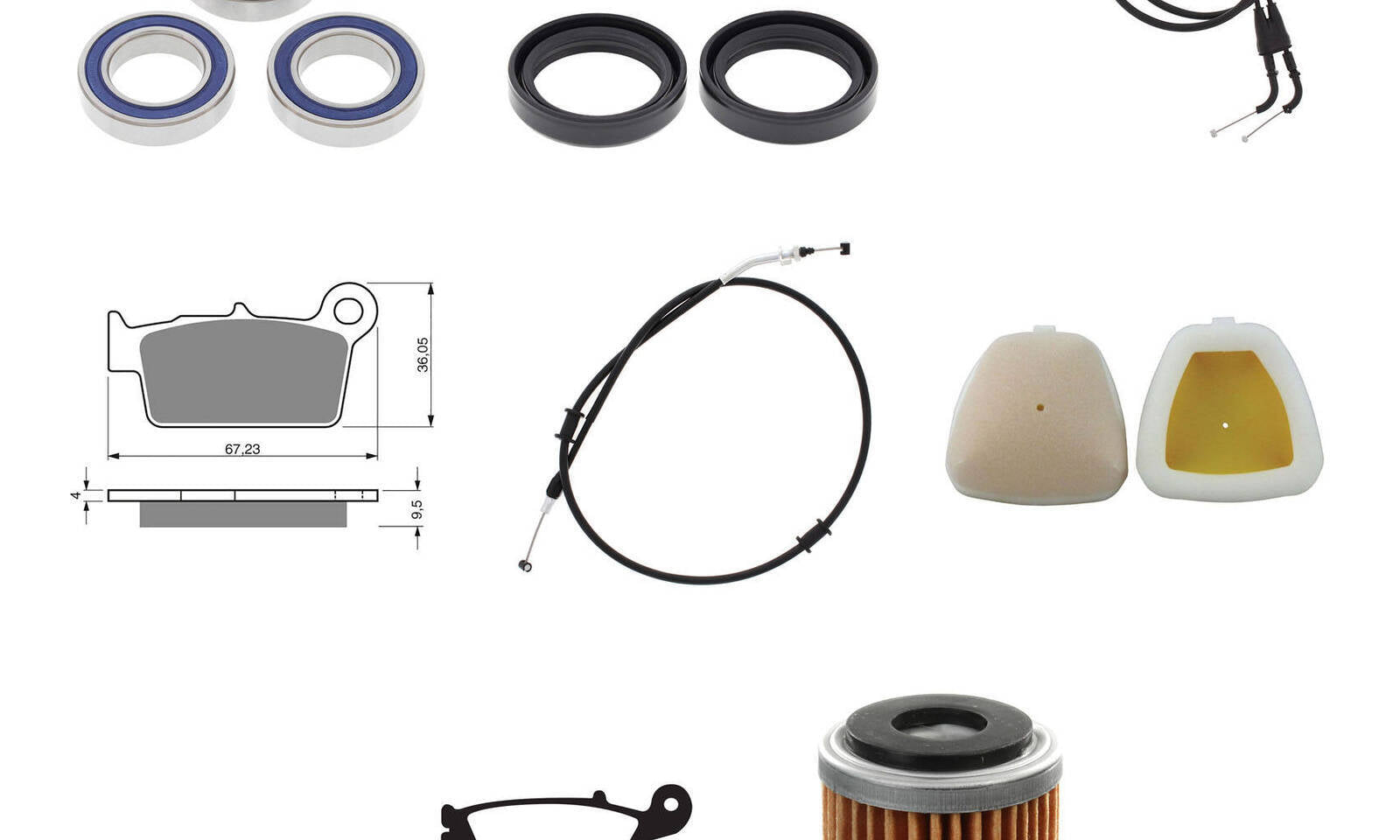 Offroad Refurb Kit - Yamaha YZ250F '14-'18