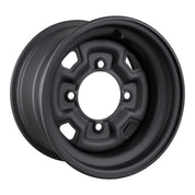 Whites ATV/UTV Steel Rim 12x7 Can-Am Front & Rear 4/137 +12.7 - Black