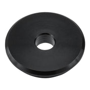 Zeta Aluminium Throttle Tube Replacement End Plug with O-Ring - Black