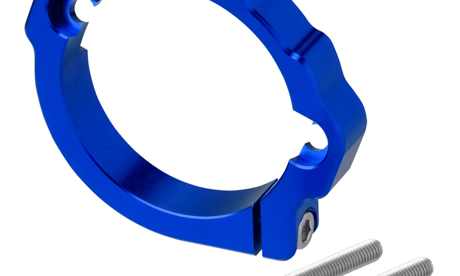 Zeta Exhaust Flange Guard KTM Husqvarna GasGas 2-Stroke - Blue