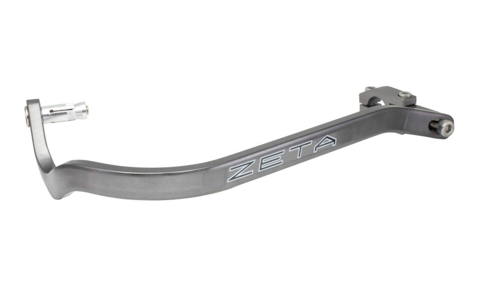 Zeta Armor Bended Hand Guard for 22.2mm Bar - Titanium Colour