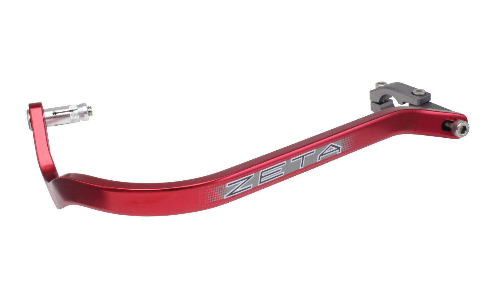 Zeta Armor Bended Hand Guard for 22.2mm Bar - Red